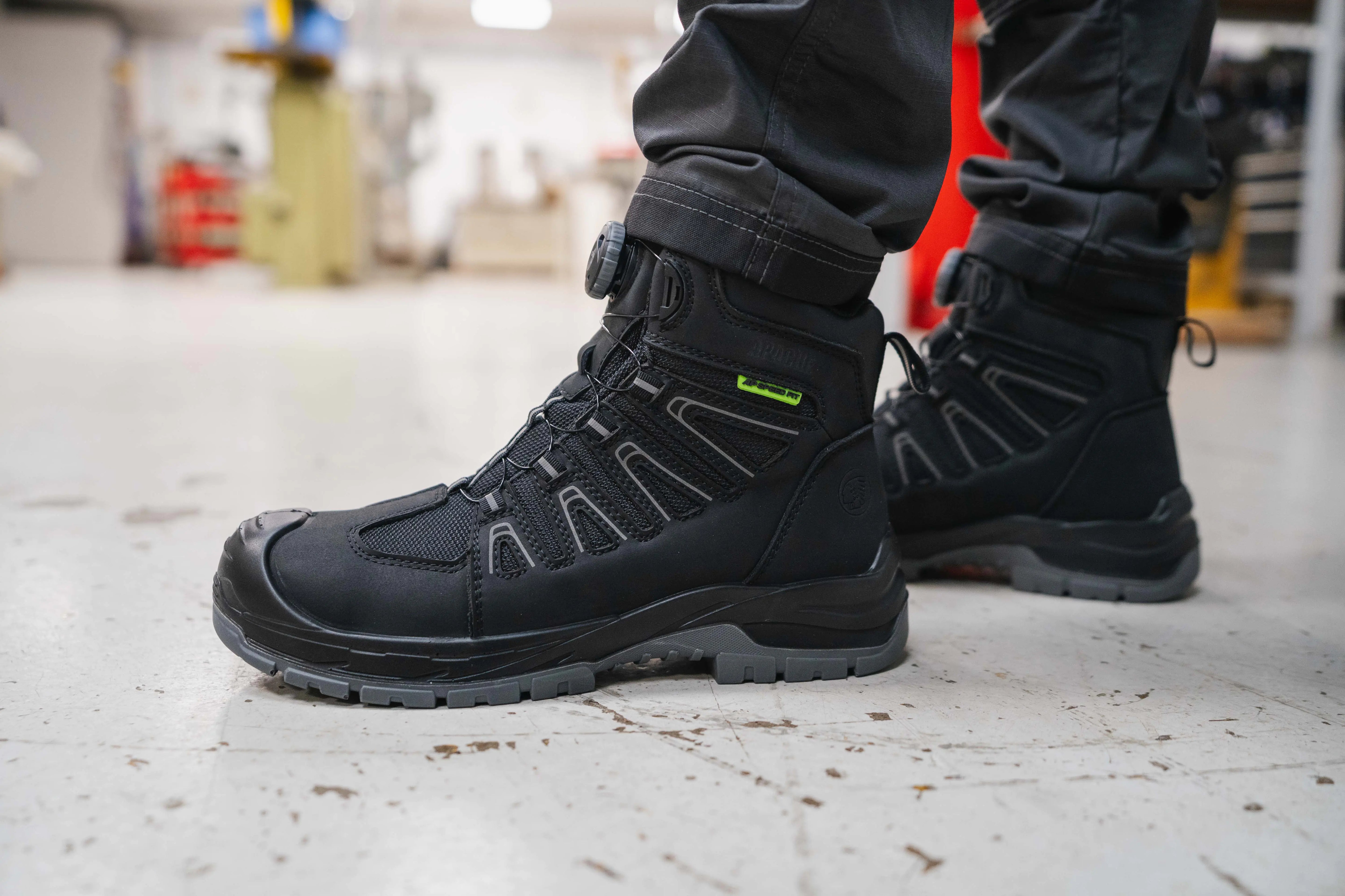 Fitgo GRS Recycled Leather Waterproof Safety Boot ESD Footwear