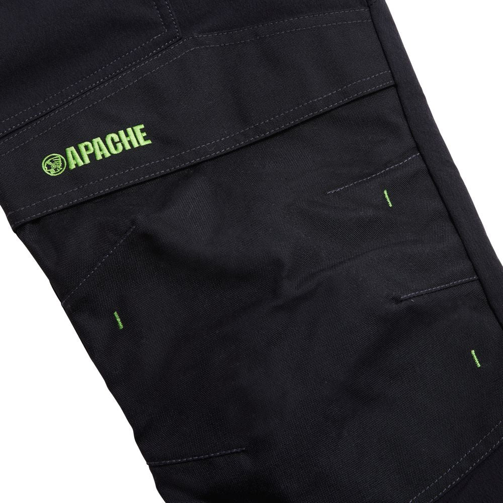 Black 4 X Way Stretch Trouser