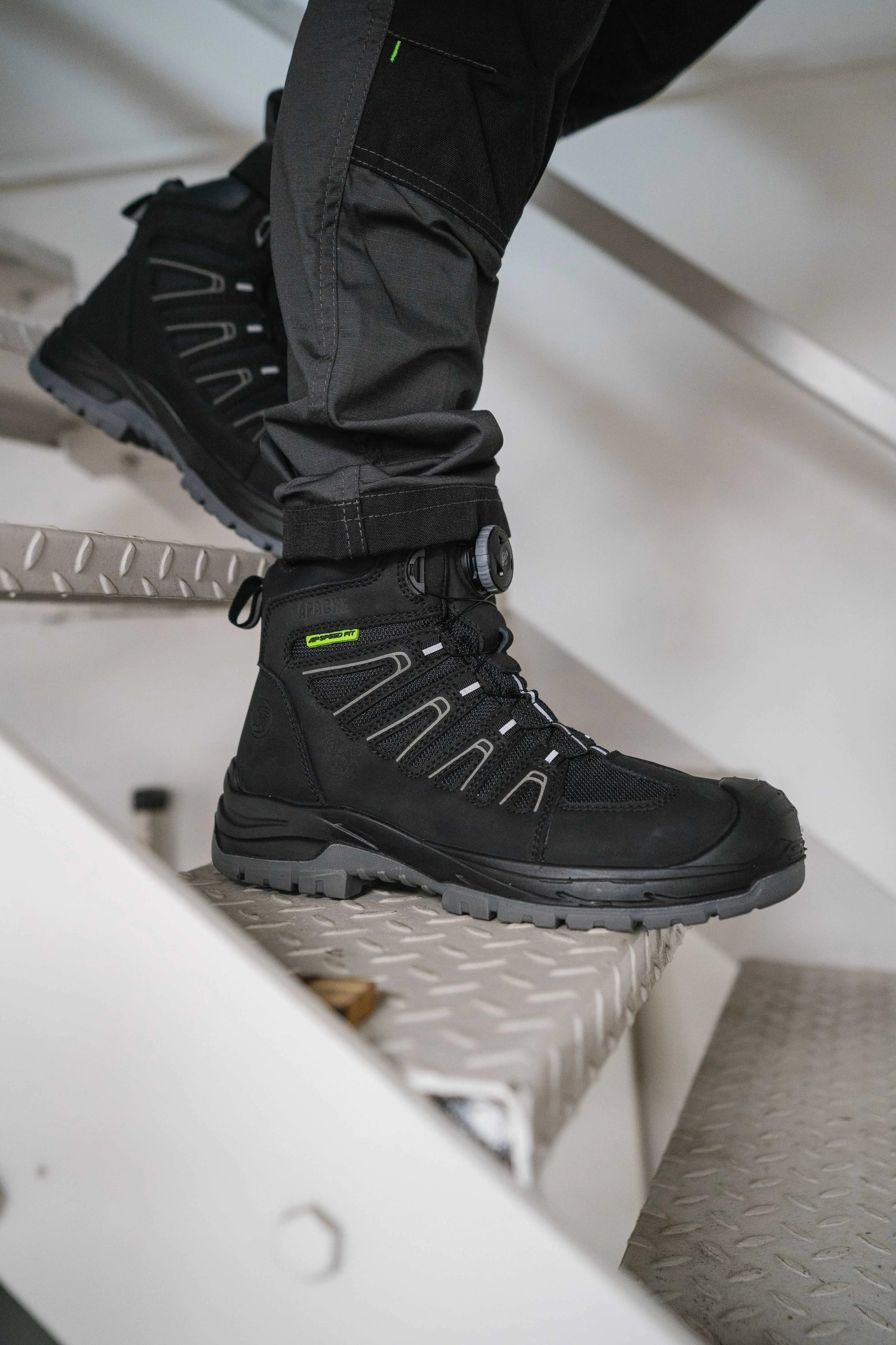 Fitgo GRS Recycled Leather Waterproof Safety Boot ESD Footwear