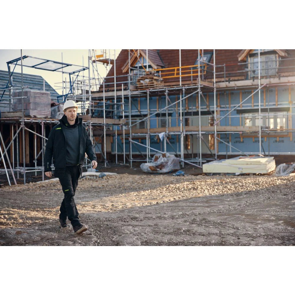 Black 4 X Way Stretch Trouser