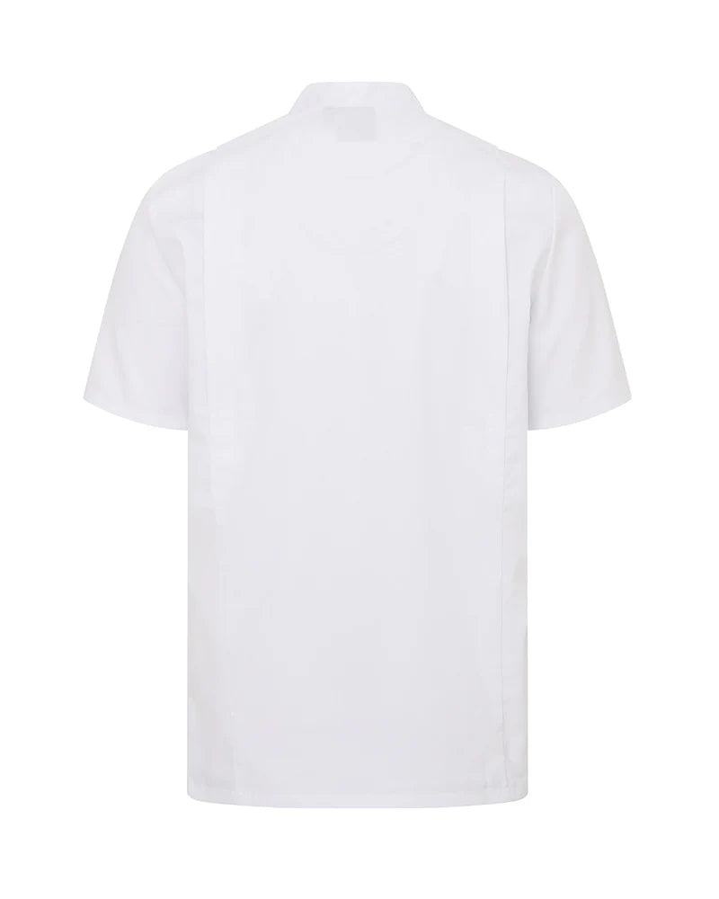 Men's Stud-Fasten Healthcare Tunic Uniform With Mandarin Collar