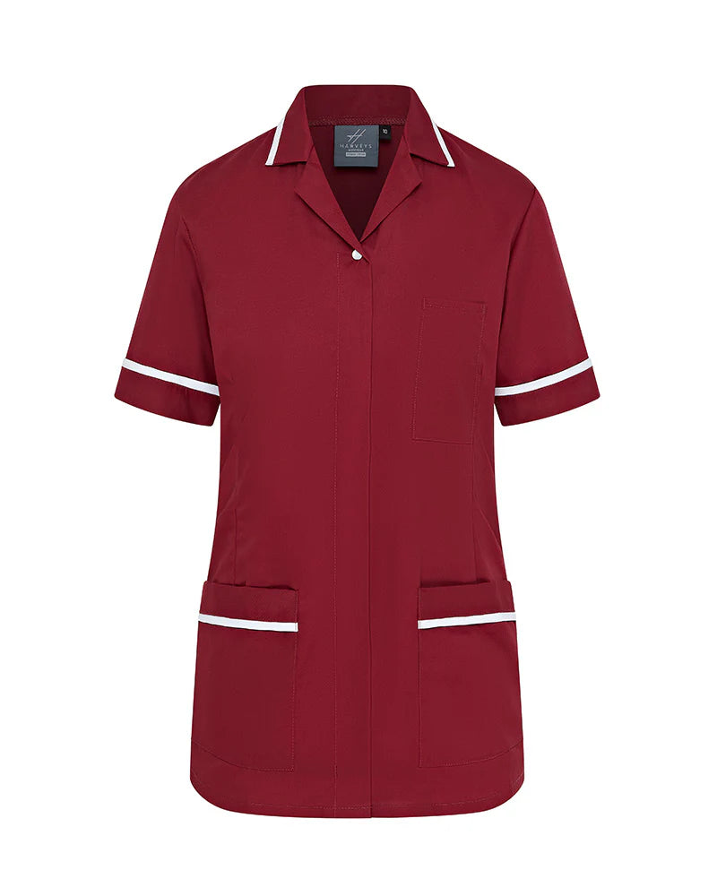 Women's Nurse Tunic Uniform With Concealed Zip Fasten