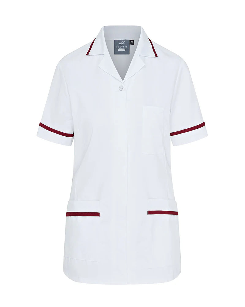 Women's Nurse Tunic Uniform With Concealed Zip Fasten