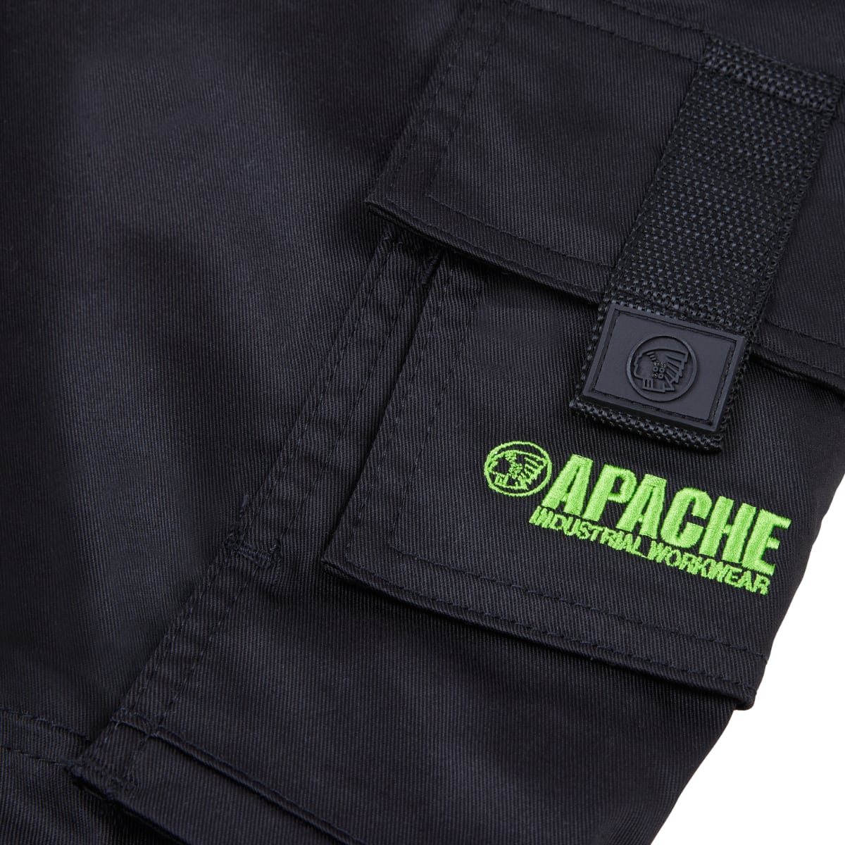 Apache Holster Trouser Slim Fit Stretch (Black Grey)