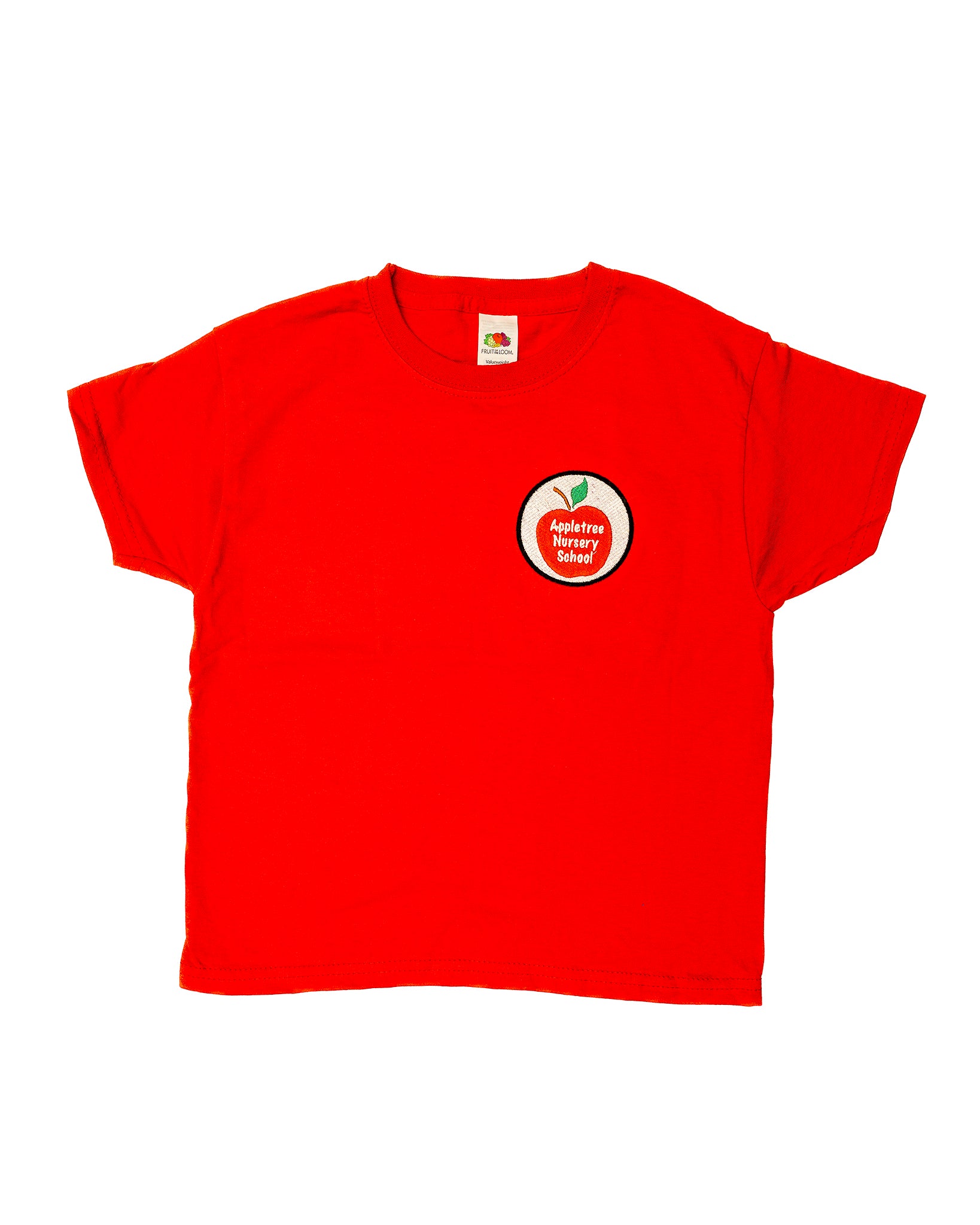 Red T-Shirt - AppleTree Nursery School (SS28B)