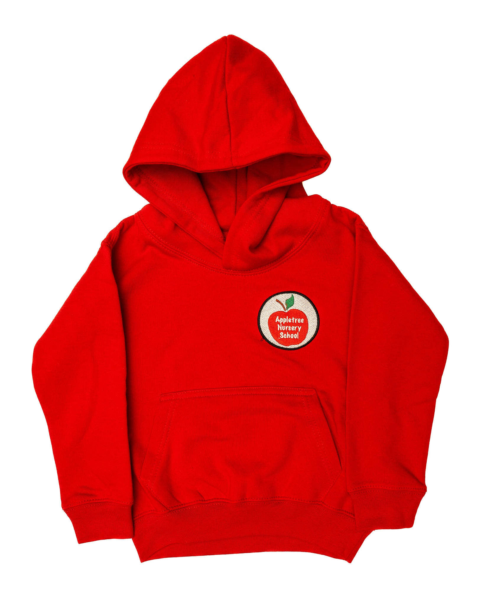 Fire Red Hoodie - AppleTree Nursery School (JH001B)