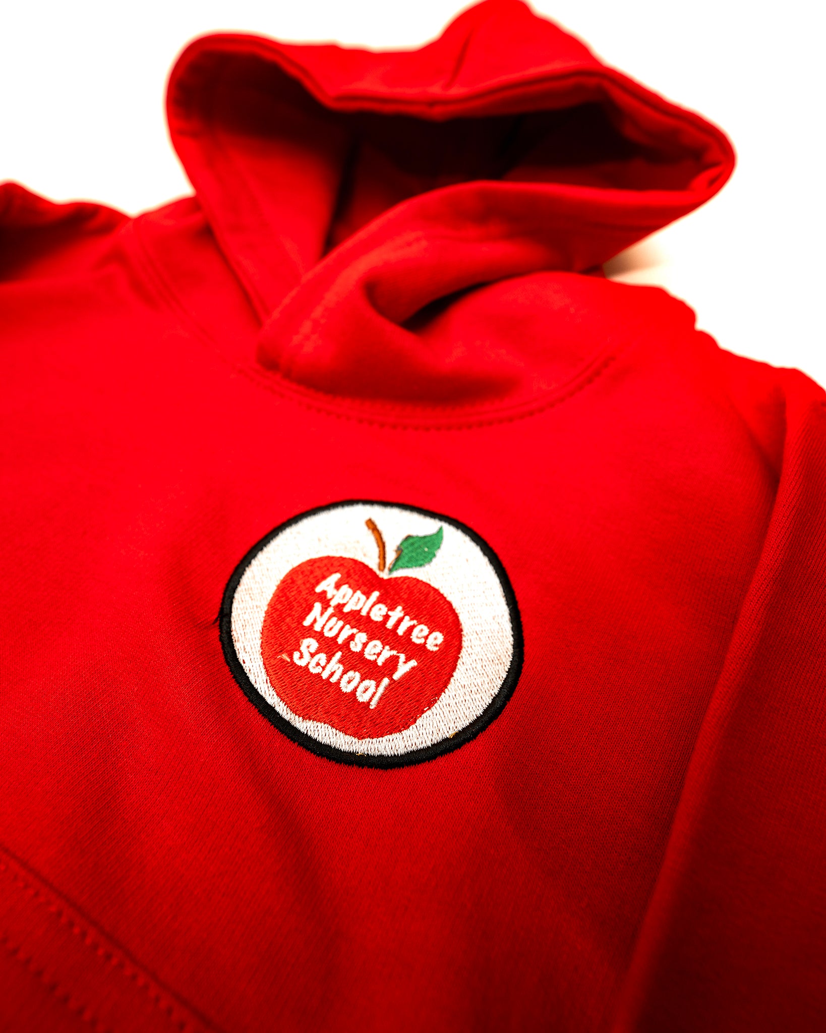 Fire Red Hoodie - AppleTree Nursery School (JH001B)