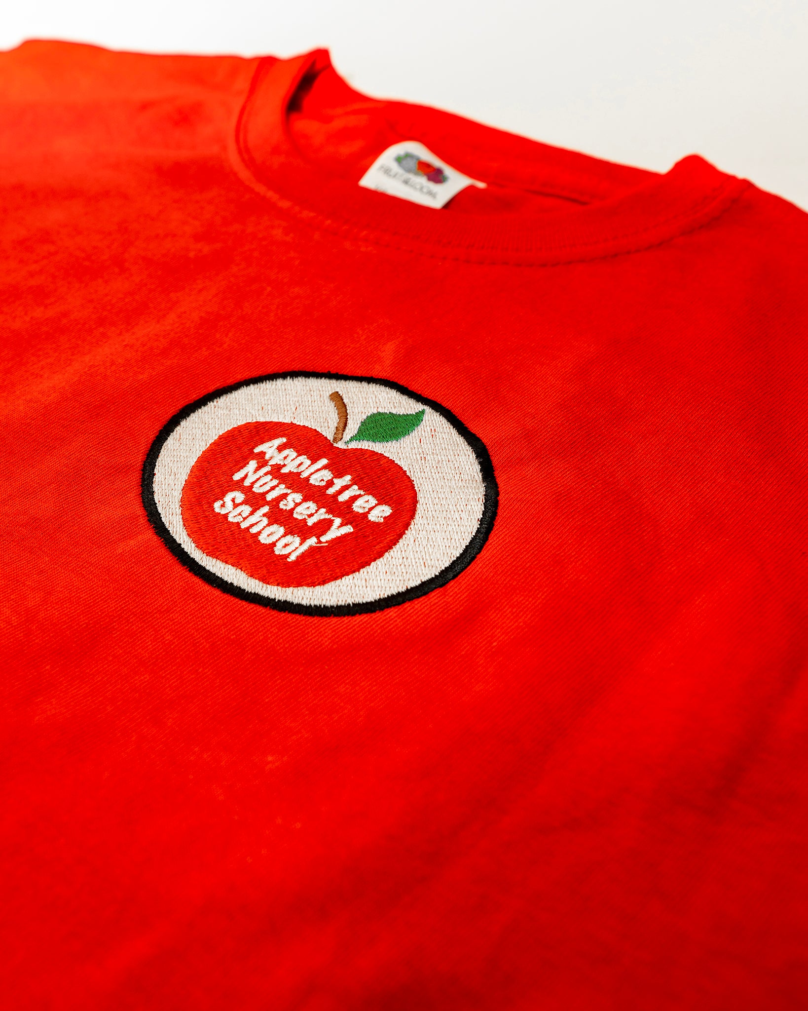 Red T-Shirt - AppleTree Nursery School (SS28B)