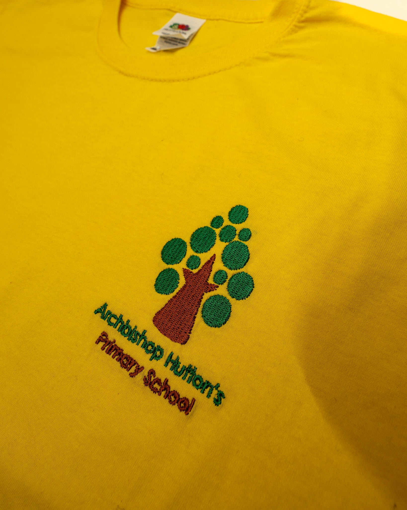 Archbishop Hutton P.E T-Shirt (YELLOW)