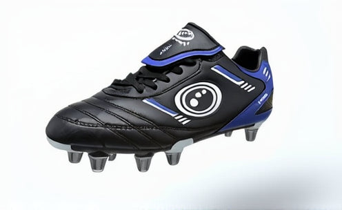 Optimum Rugby Boot Black/Blue