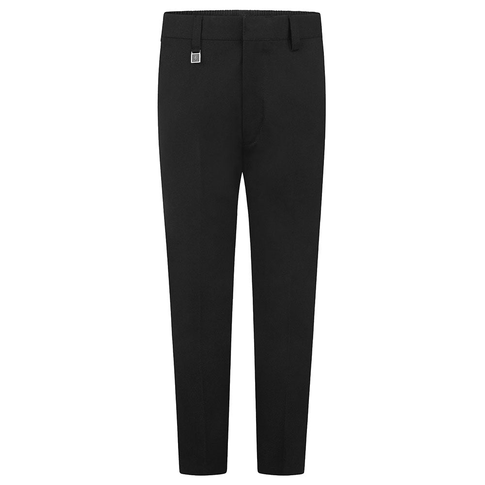 BT3051 - Zeco Black Slim Fit Eco-Trouser Front
