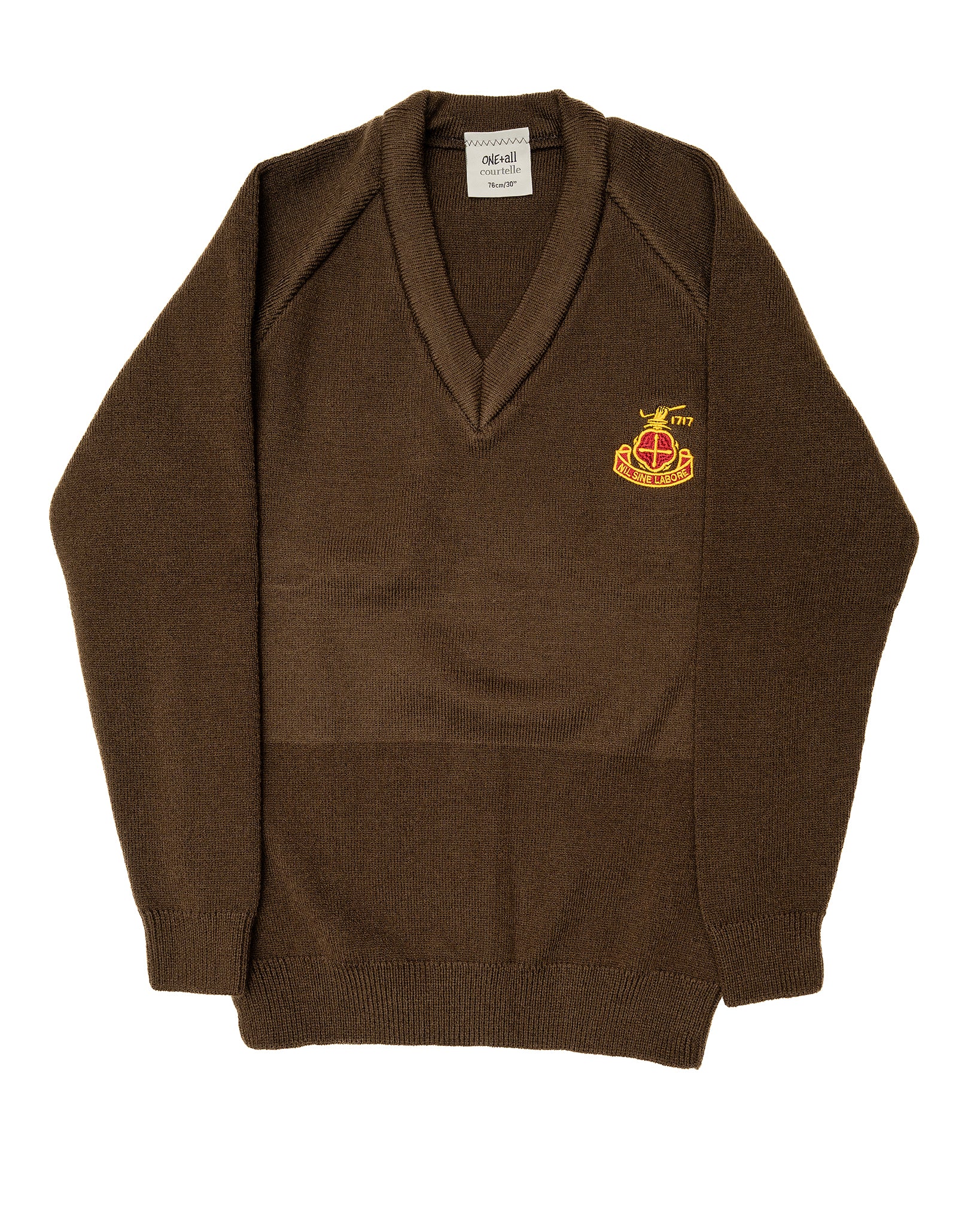 Baines V-Neck Jumper  (Optional)
