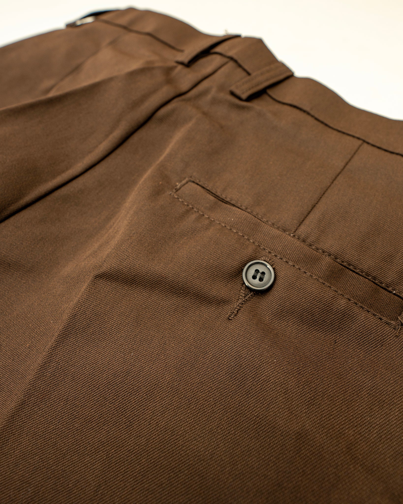 Boy's Slim Leg Trouser (Brown)