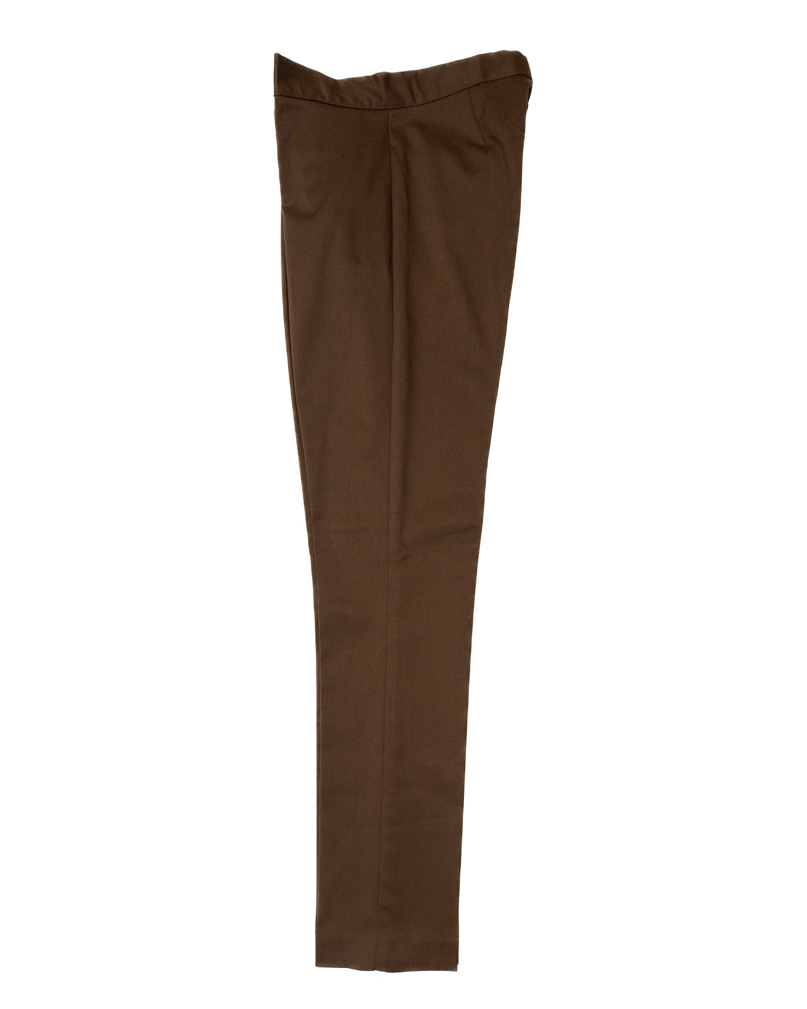 Girl's Slim Leg Trouser (Brown) GTR-533