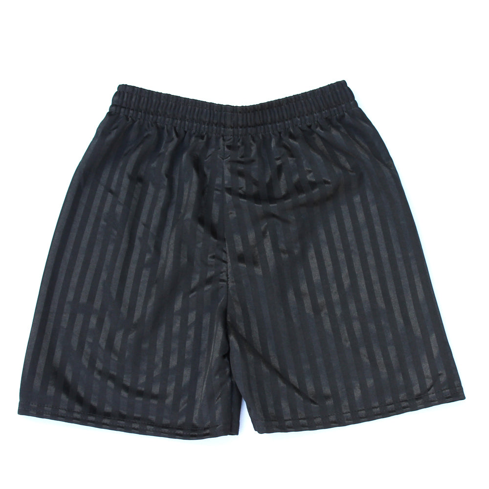 p.e. shorts- black