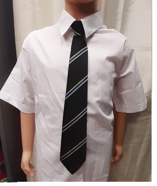 Lytham Clip on Tie  Black/Blue