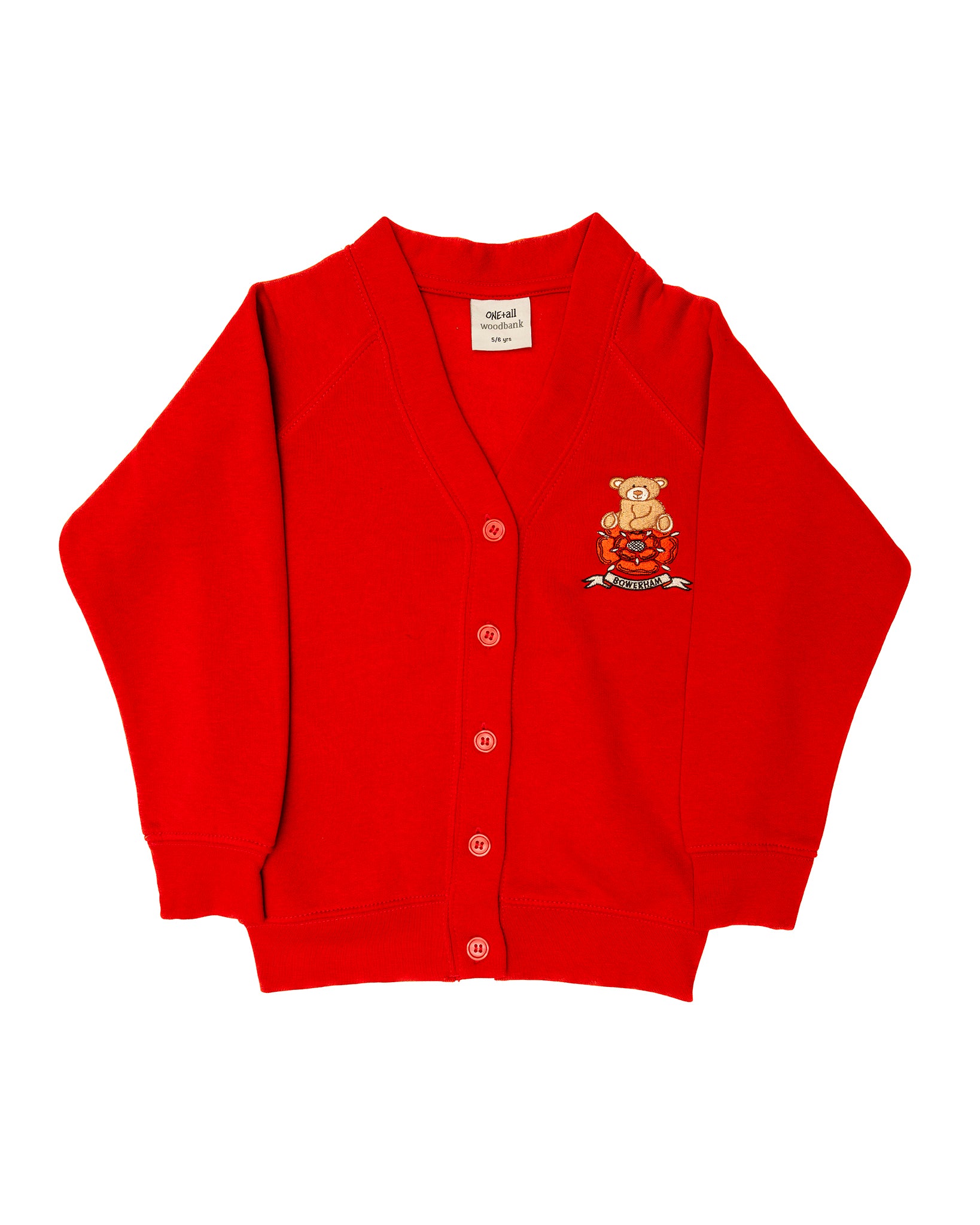 Bear logo Cardigan - Bowerham Primary