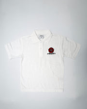 Rose logo White Polo - Bowerham Primary
