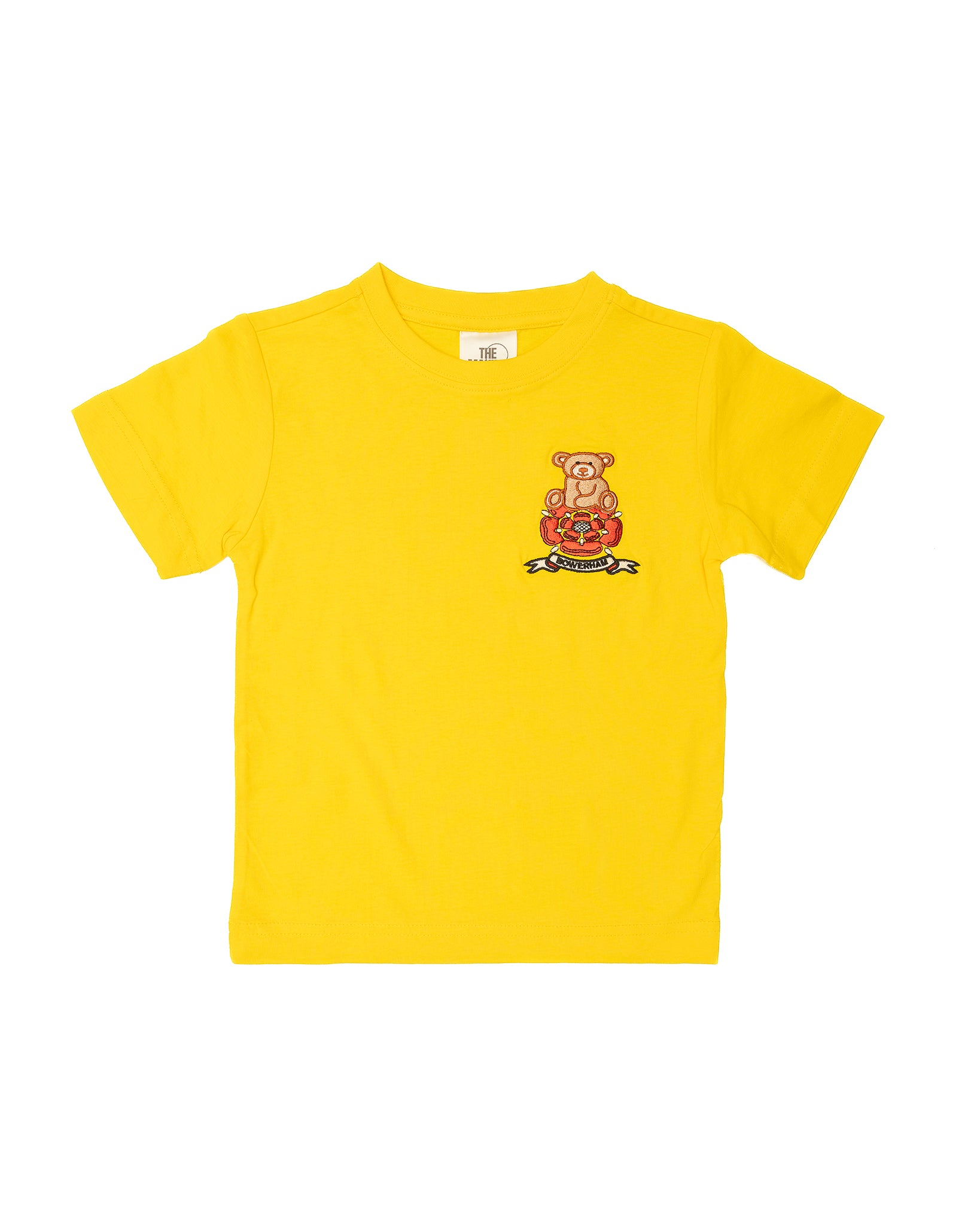 Bear logo P.E. t-shirt in Yellow - Bowerham Primary