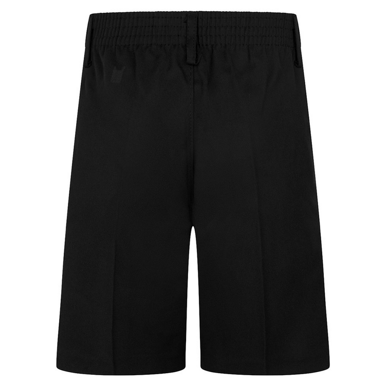 Zeco Black Standard Fit Shorts (BS3076)