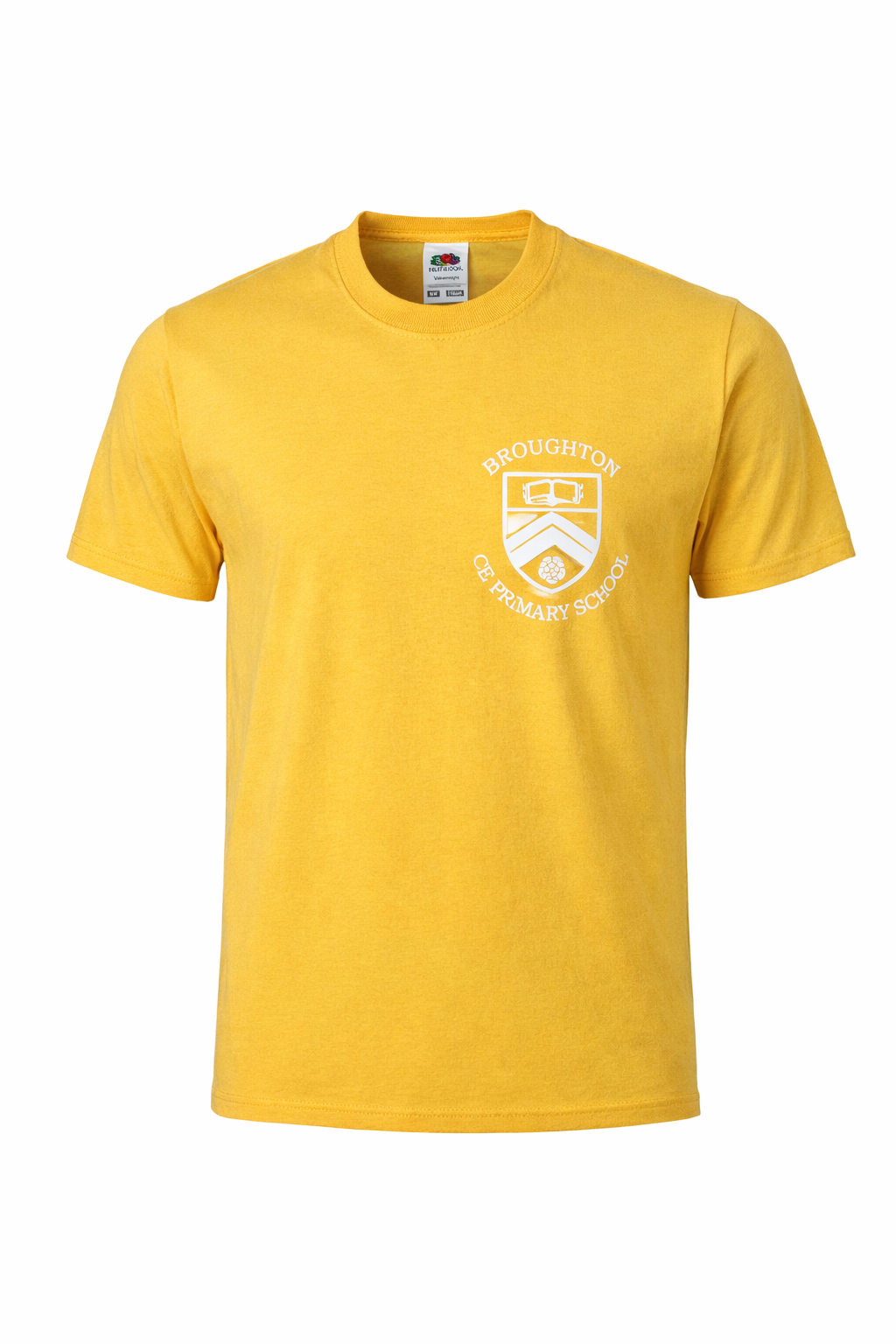 Broughton Primary P.E T-Shirt (YELLOW)