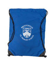 Broughton Primary P.E Bag (ROYAL)