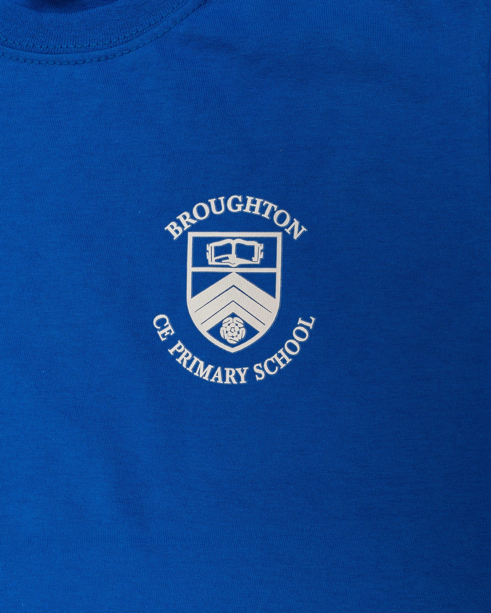 Broughton Primary P.E T-Shirt (ROYAL)
