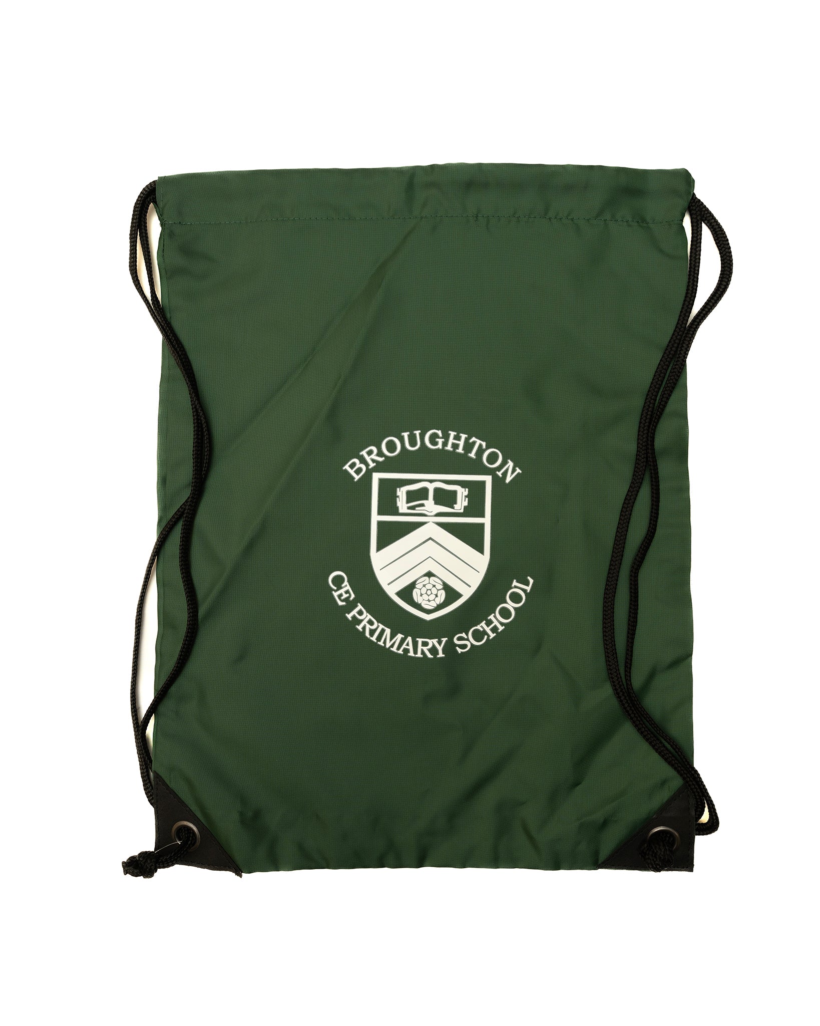 Broughton Primary P.E Bag (BOTTLE GREEN)