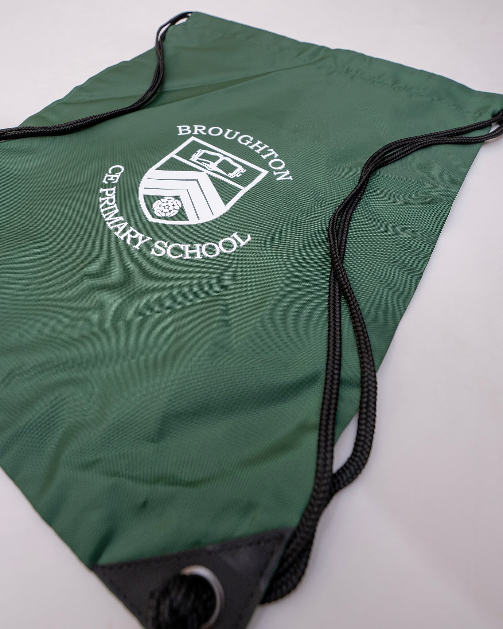 Broughton Primary P.E Bag (BOTTLE GREEN)