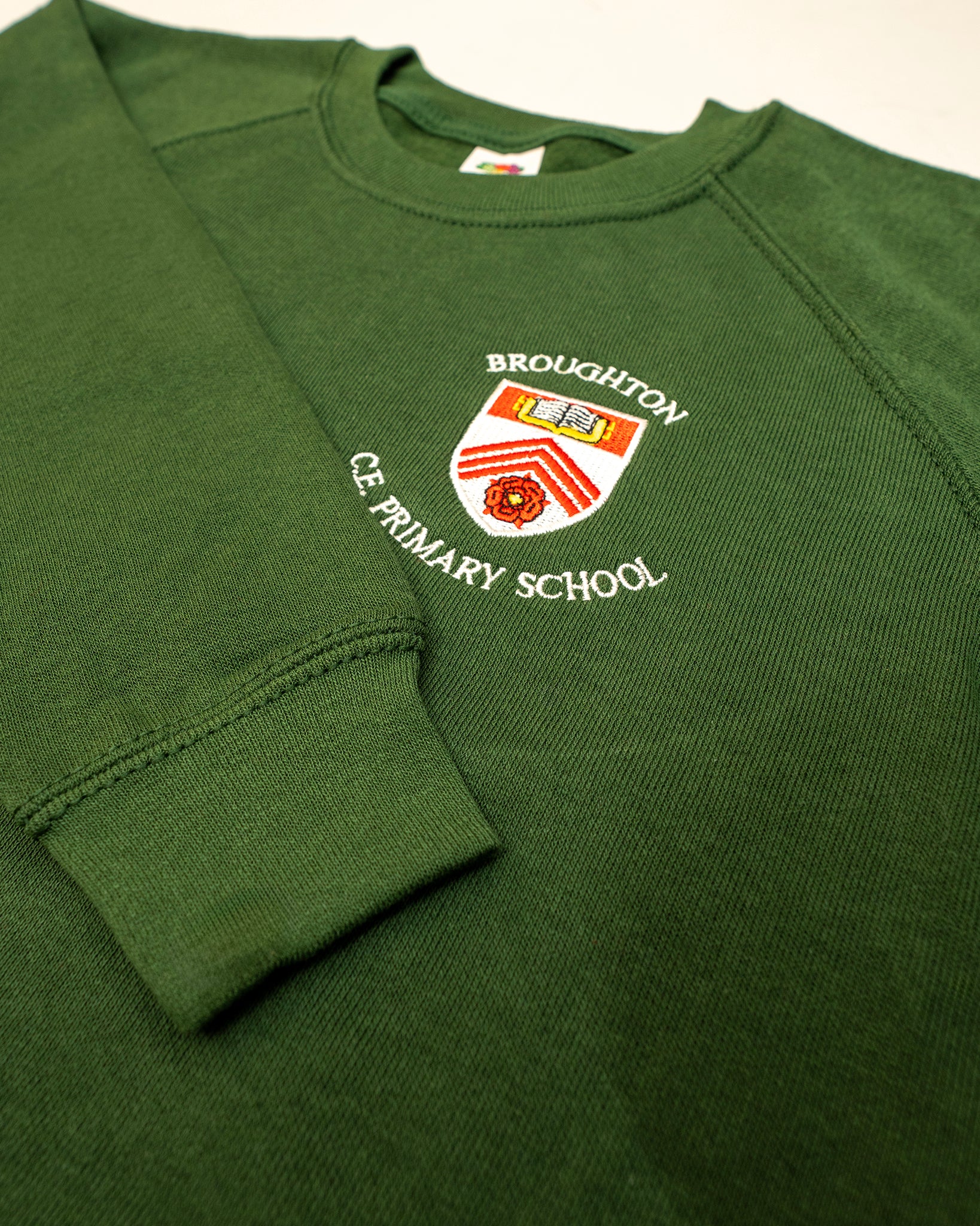 Broughton Primary PE Jumper - GREEN