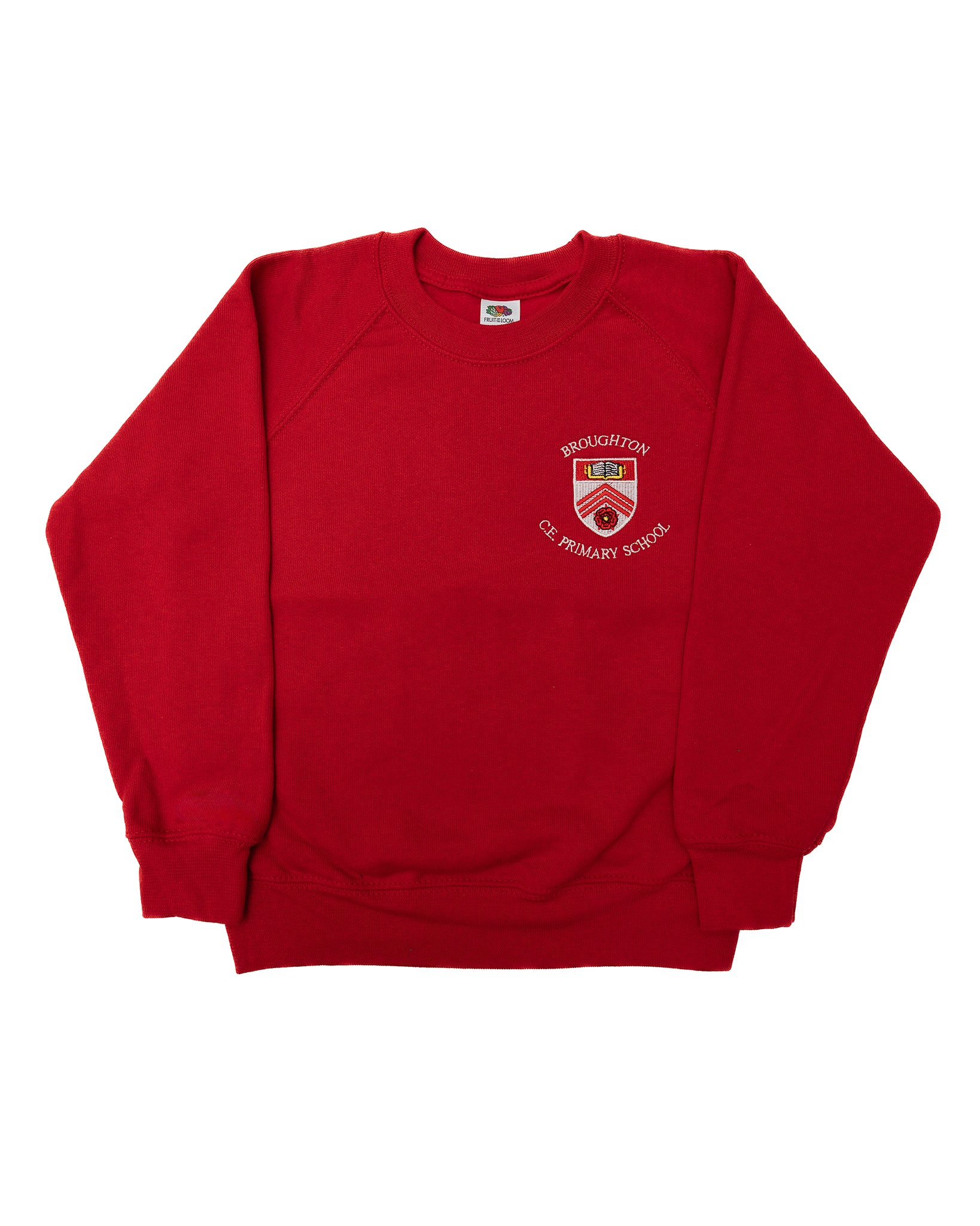 Broughton Primary PE Jumper - RED