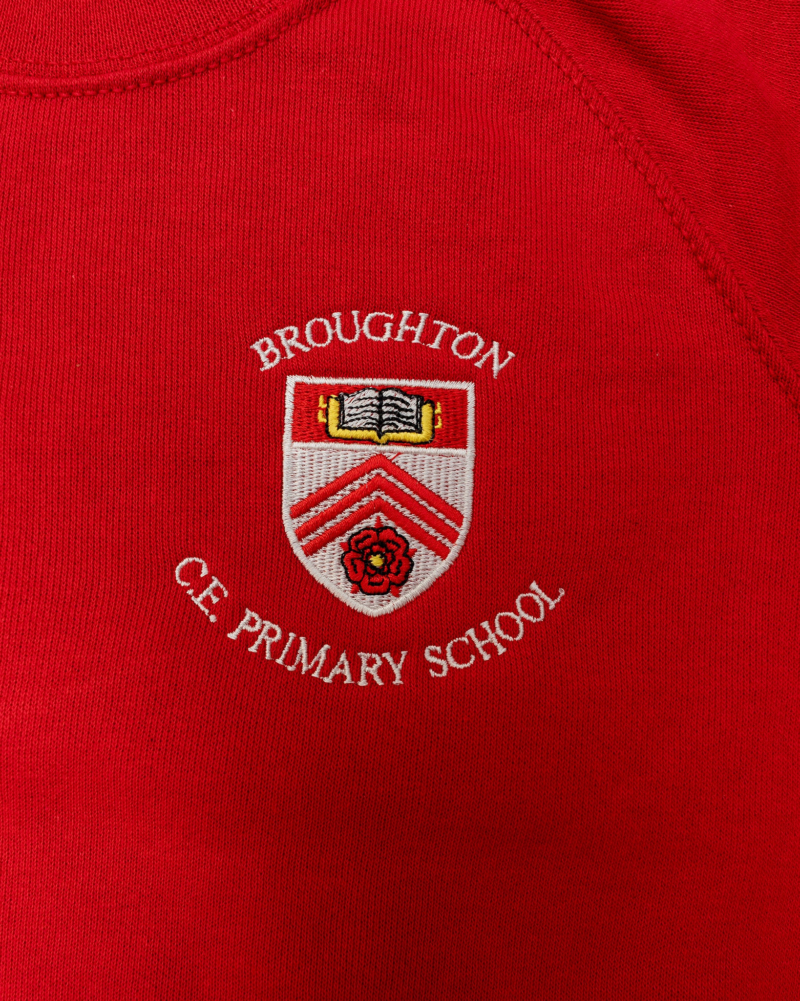 Broughton Primary PE Jumper - RED