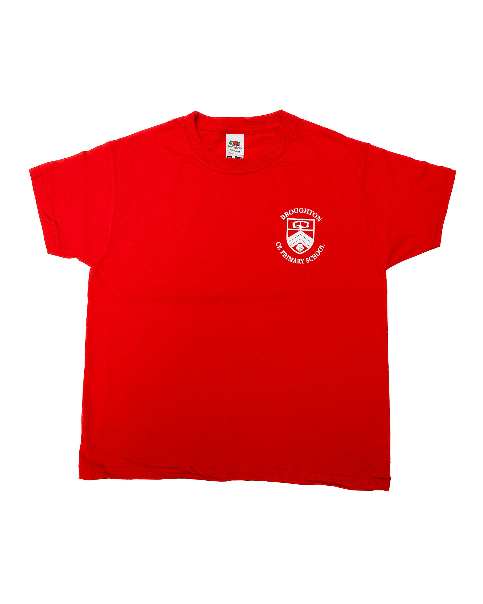 Broughton Primary P.E T-Shirt (RED)