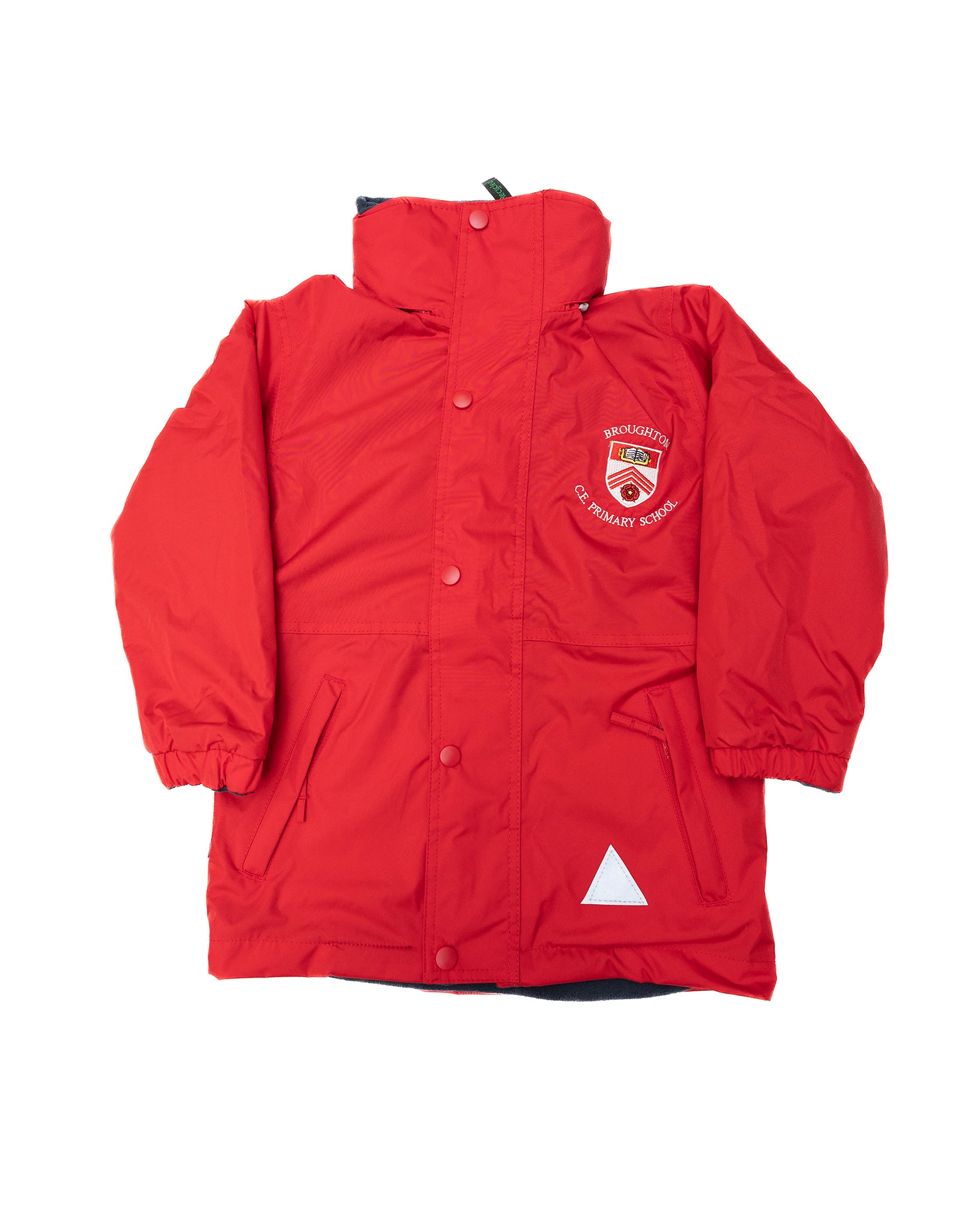 Broughton Primary Reversible Jacket - Red (Embroidered)