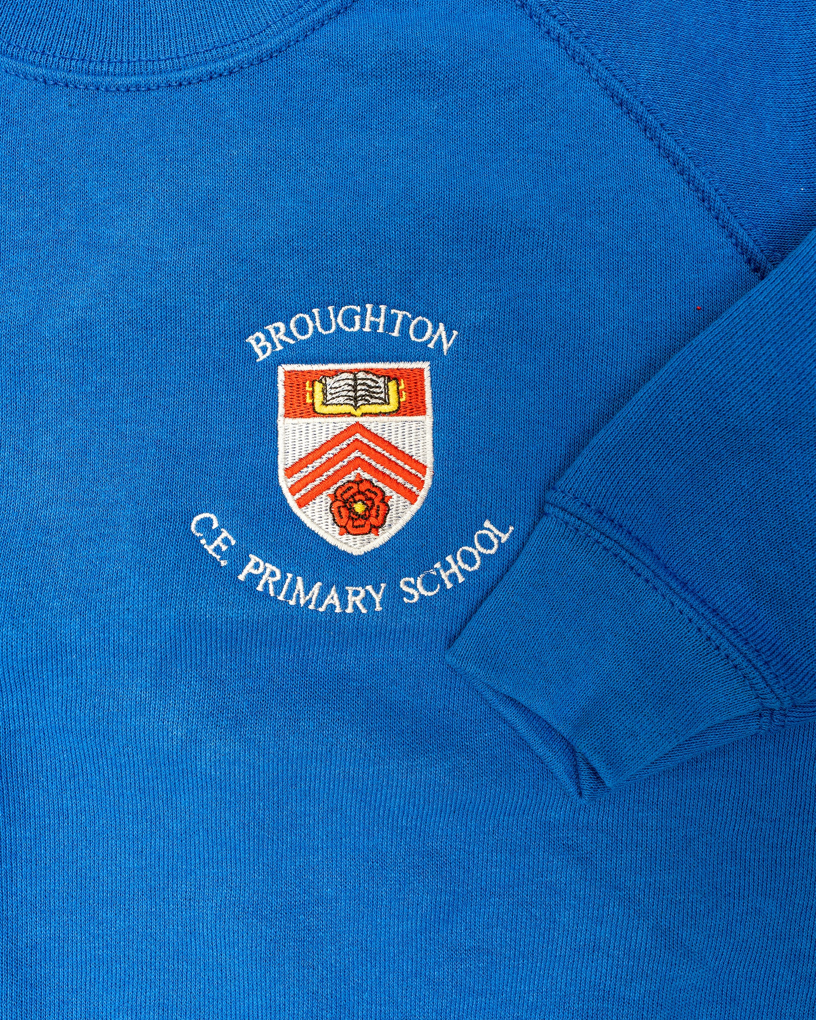 Broughton Primary PE Jumper - BLUE