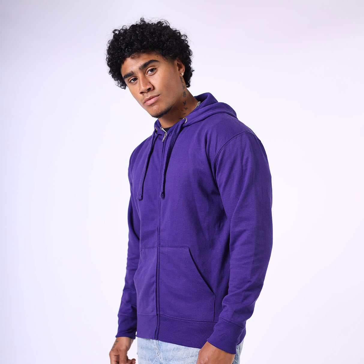 Nebula Comfort Cut Zip Hoodie - CR04
