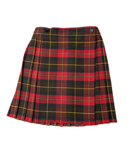 Maroon Tartan Button Kilt