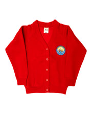 Caton Primary Cardigan (Red)