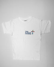 Caton St Paul's Primary P.E Top (White)