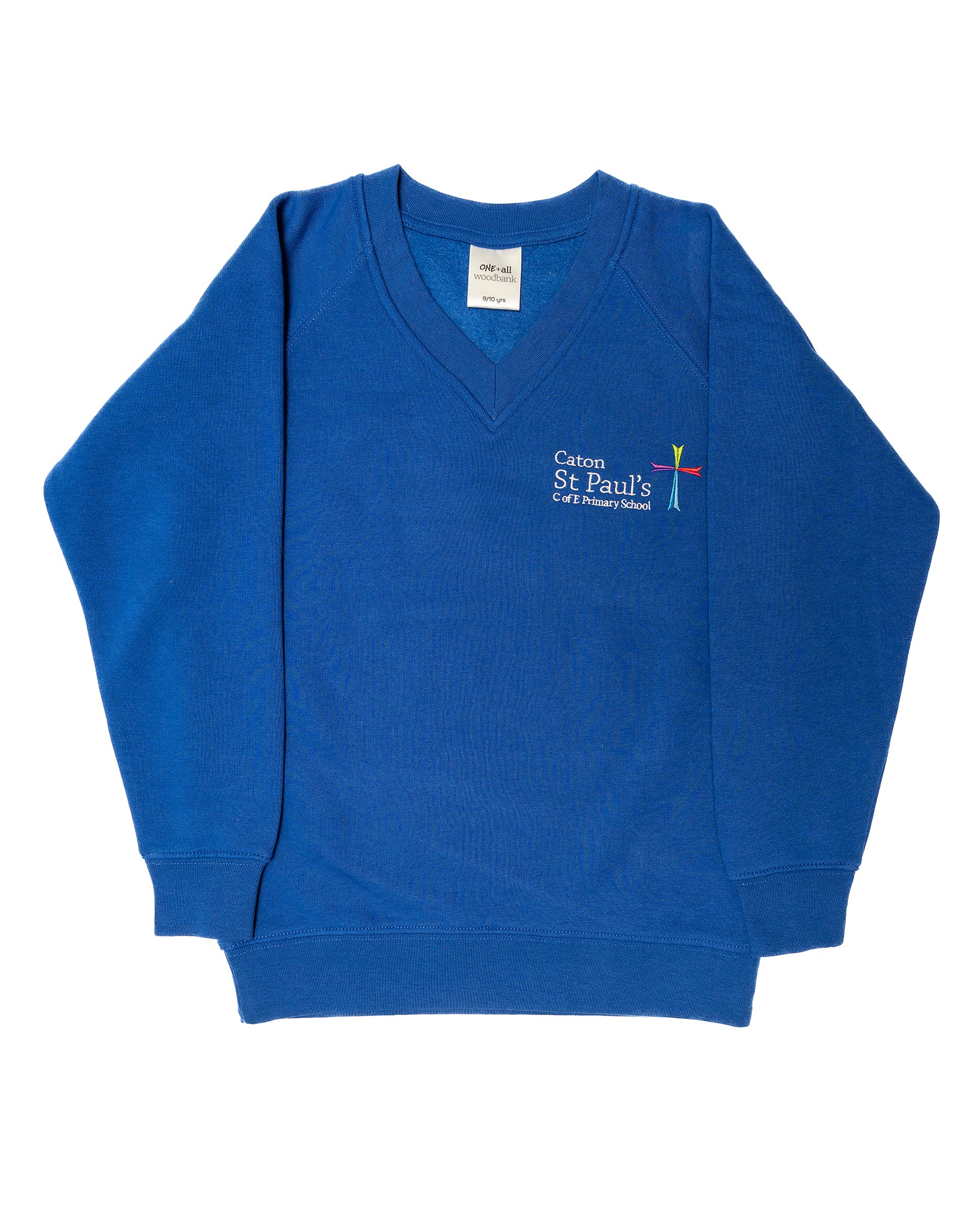 Caton St Paul's Primary V-Neck Sweatshirt (Yr 6 Only)