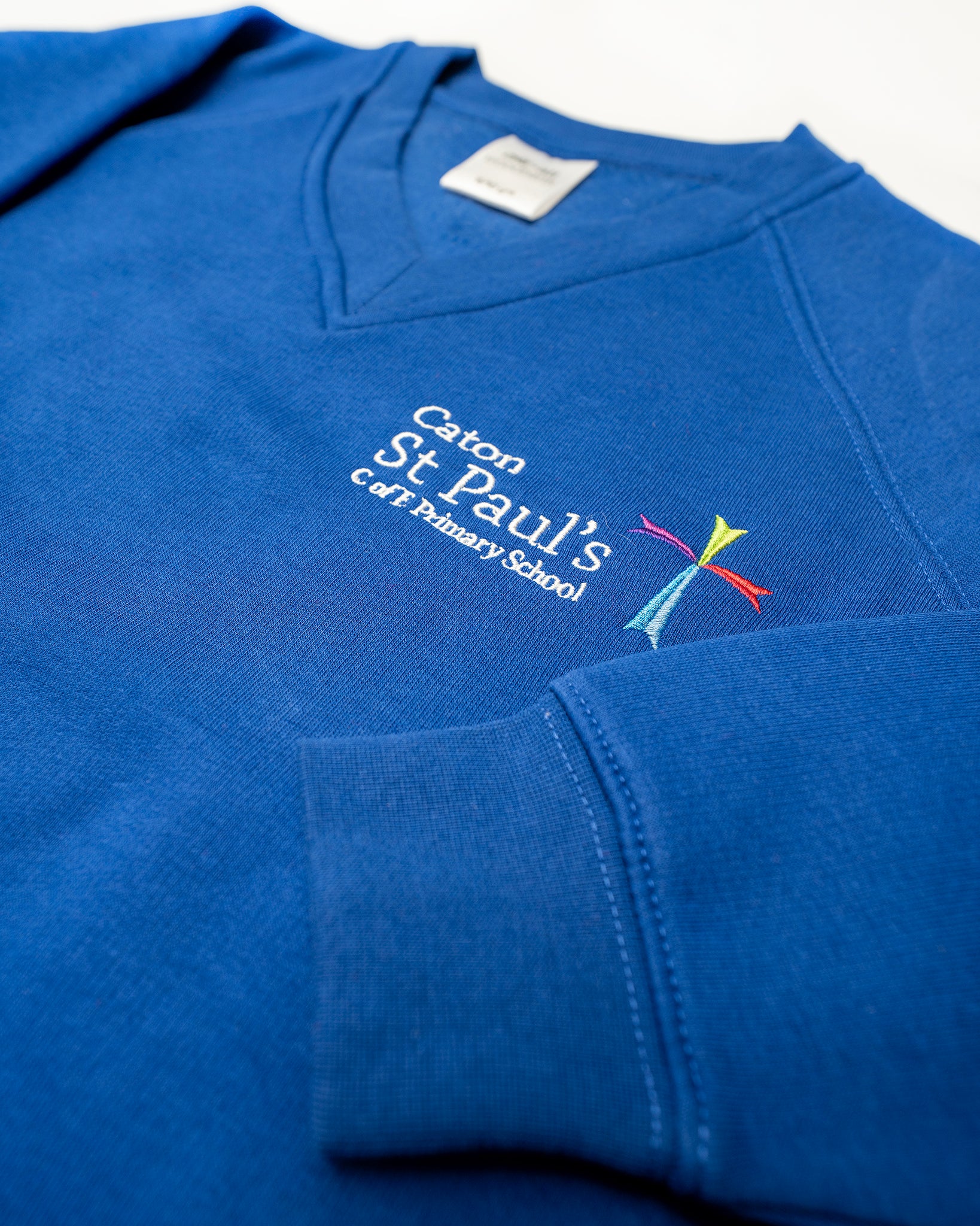 Caton St Paul's Primary V-Neck Sweatshirt (Yr 6 Only)