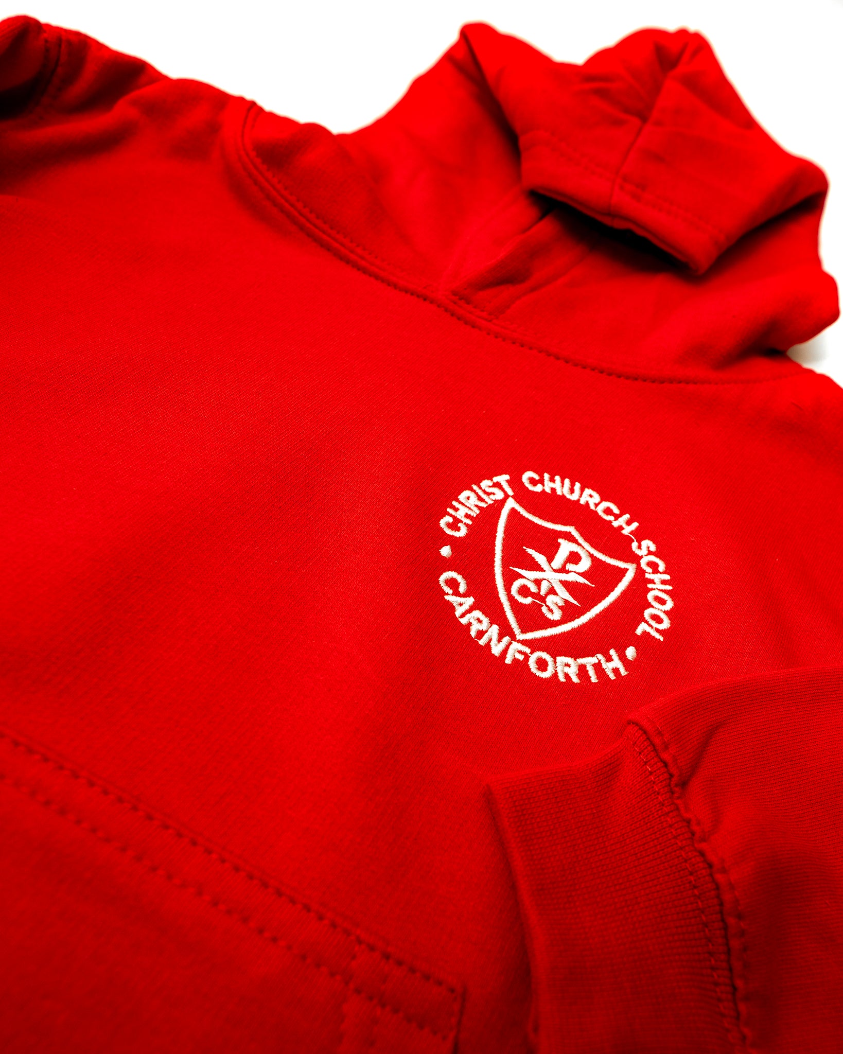 Christ Church Carnforth P.E Hoodie (Red)
