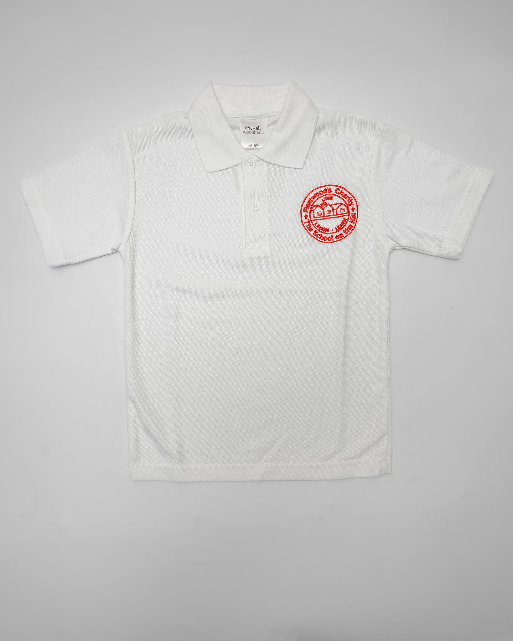Fleetwood Charity Polo Shirt (White)