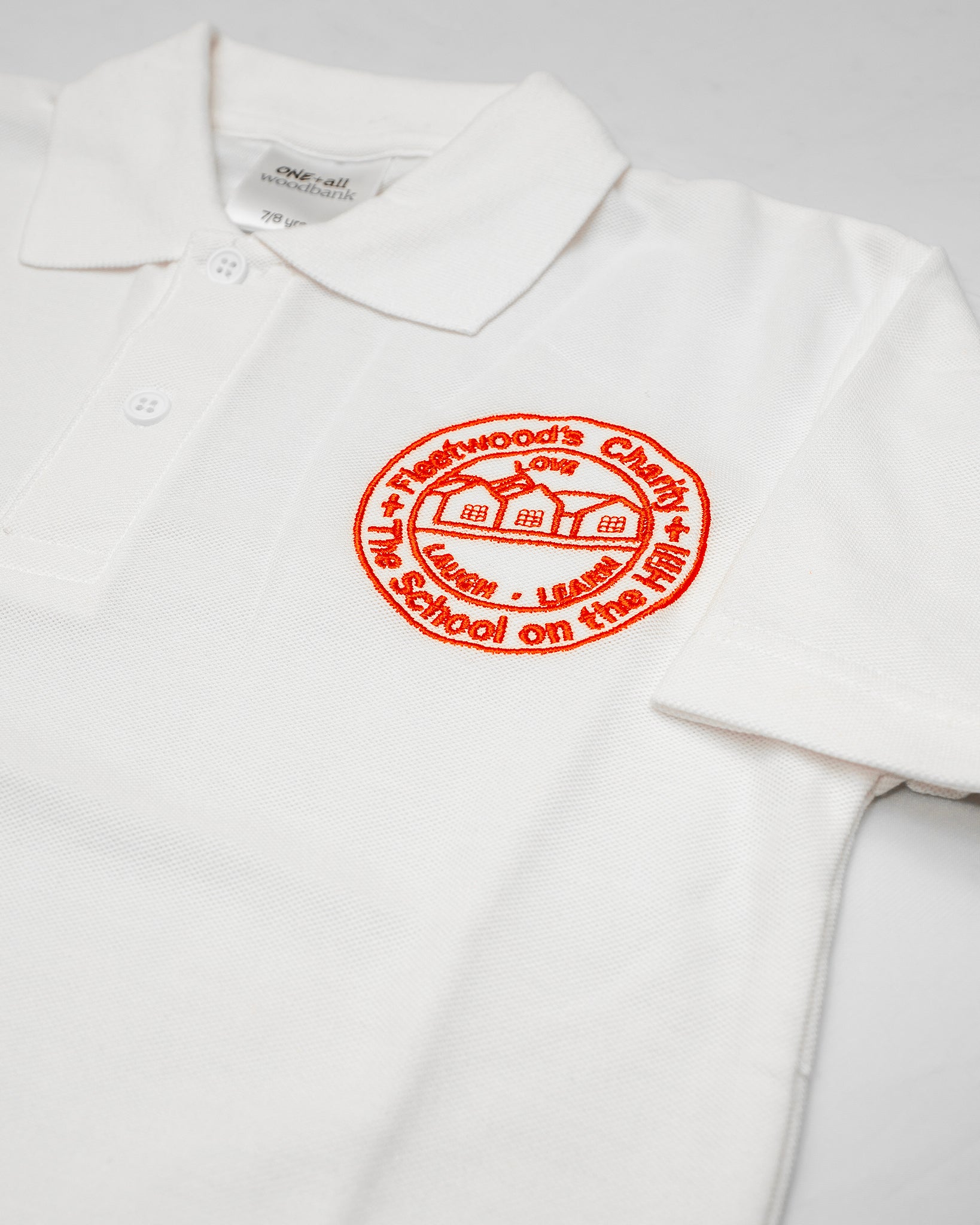 Fleetwood Charity Polo Shirt (White)