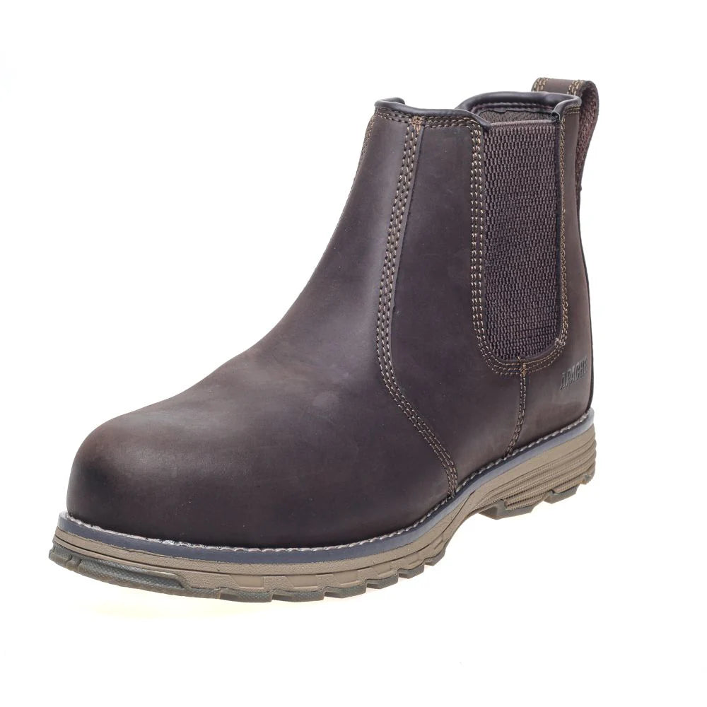 Lightweight Safety Dealer Boot Brown Footwear