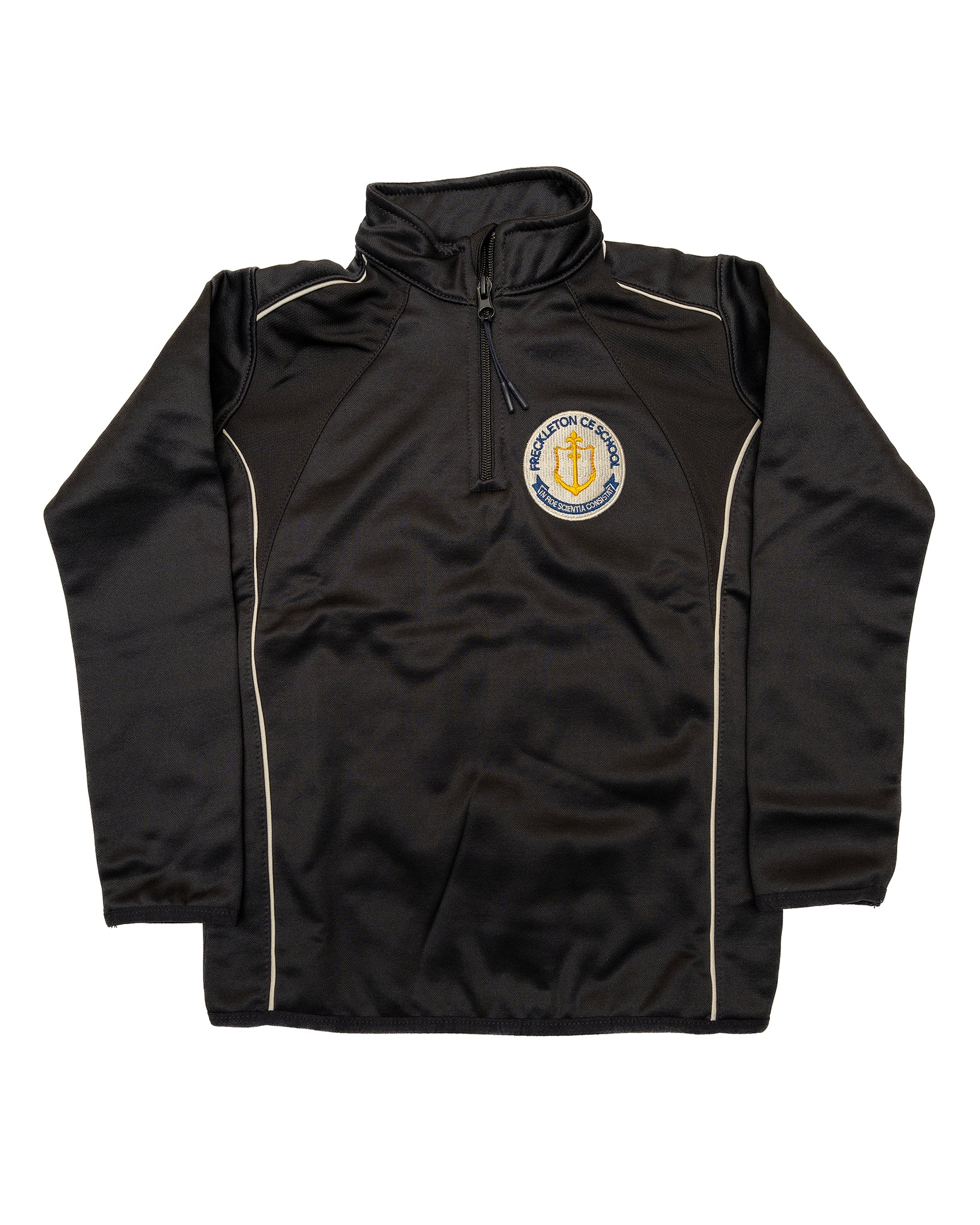 Freckleton CE P.E 1/4 Zip Top - Embroidered