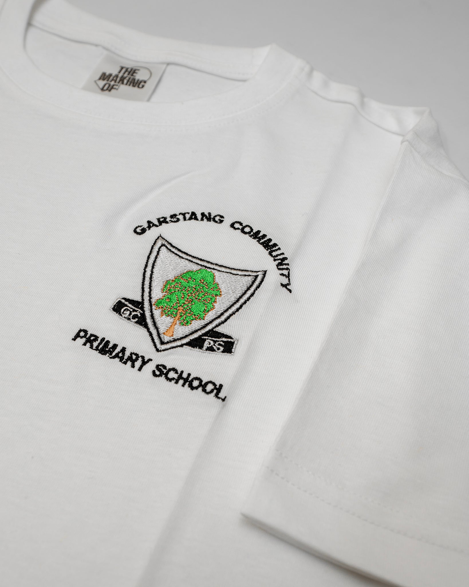 Garstang Primary P.E T-Shirt (White)