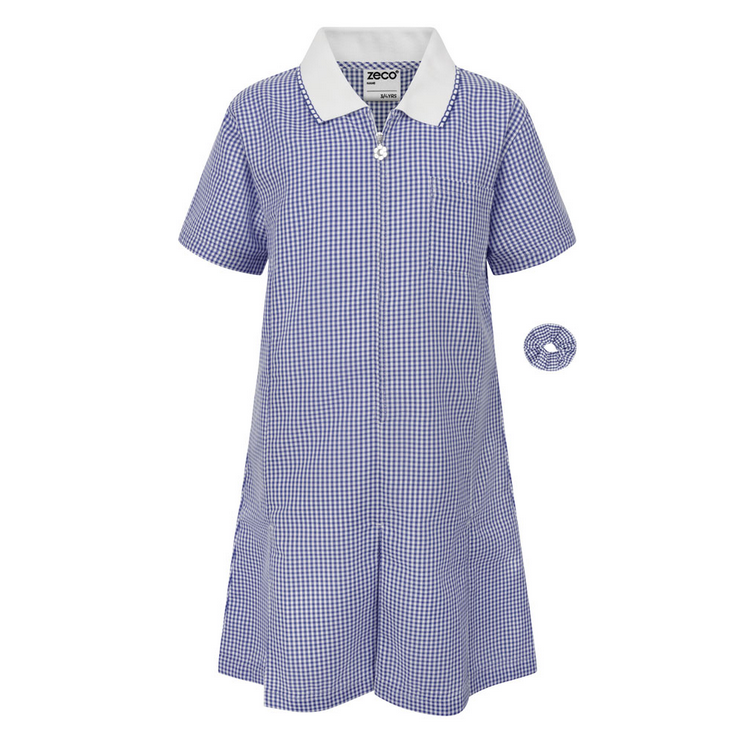 Gingham Summer Dresses (Navy)