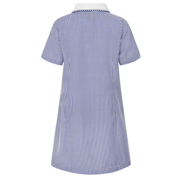Gingham Summer Dresses (Navy)