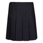Zeco Navy Junior Stitch Down Pleated Skirt (GS3505)
